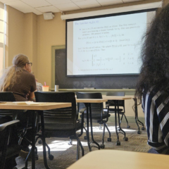 Mathematics Department Students Present Summer Research
